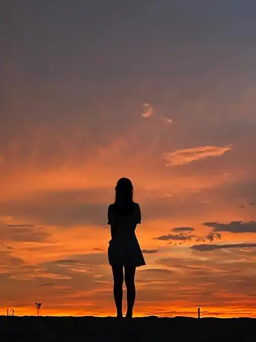 落日余晖每一眼都是热爱