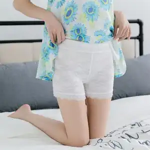 安全裤防走光女夏季蕾丝薄款三分短裤外穿夏少女打底女生保险短裤