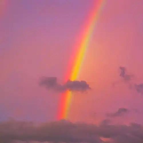 好运总会如期而至的彩虹