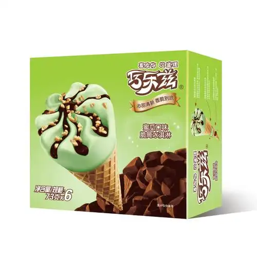 > 伊利 巧乐兹哈密瓜口味脆皮甜筒冰淇淋 73g*6/盒商品评价 > 好!
