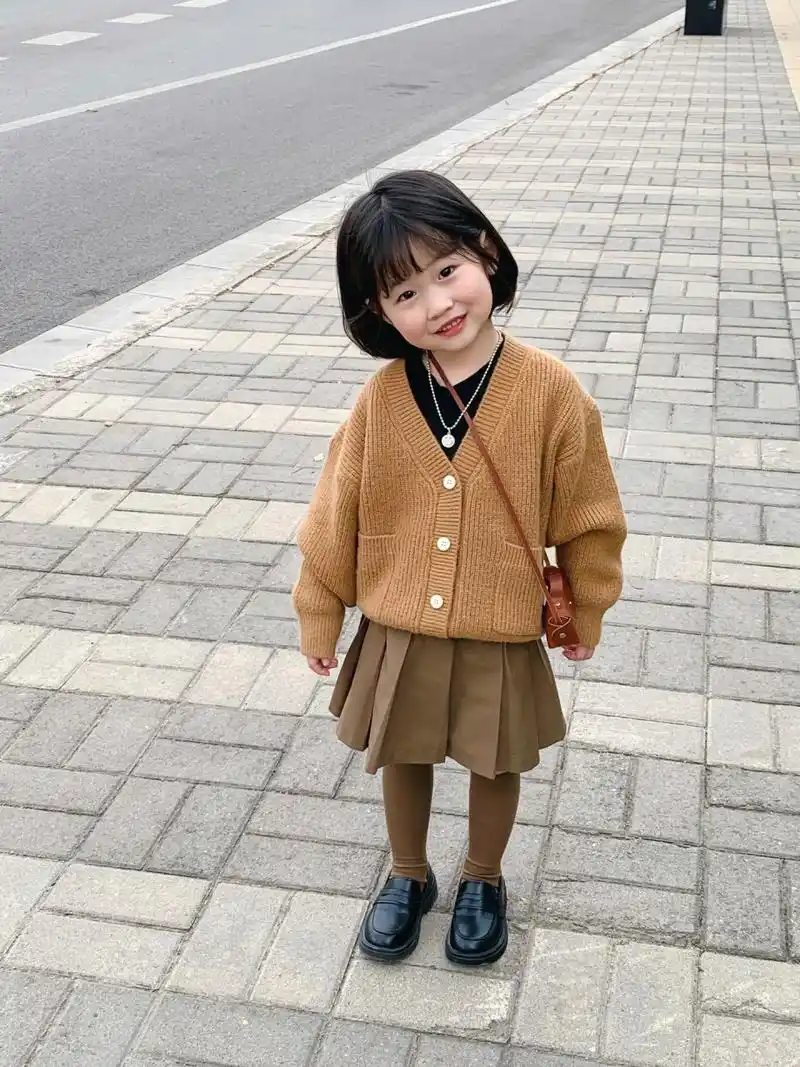 宝宝发型|好爱女儿的短发!