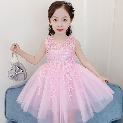 女童夏季连衣裙2020新款童装裙子潮3-15岁儿童公主纱裙蓬蓬小礼服