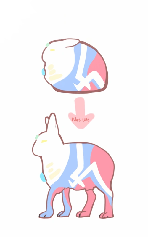 p1-2北极兔赛罗,虽然赛罗头.