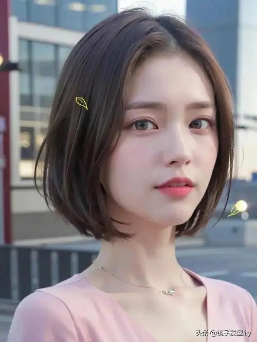 找到适合自己的发型#2023年度流行色(圆脸短发发型图片女减龄2023)