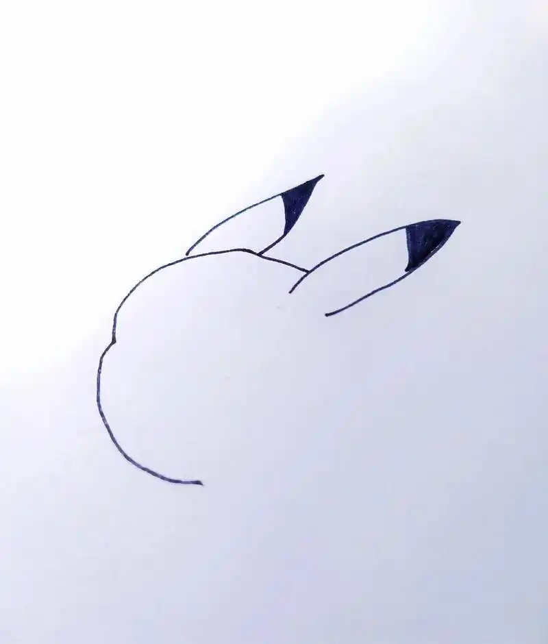 十千伏比卡丘分步画,快给宝宝学起来#萌娃#简笔画 #宝妈 # - 抖音