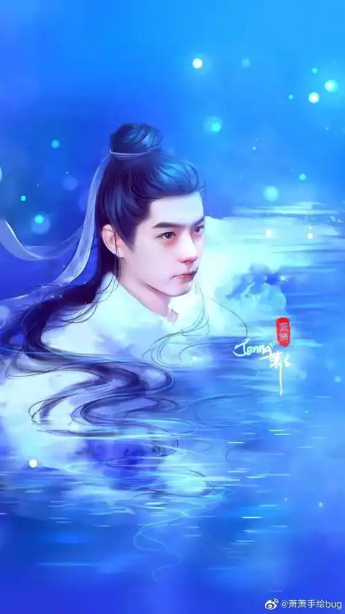 肖战手绘图分享60张肖战手绘图比漫画还好看的男人