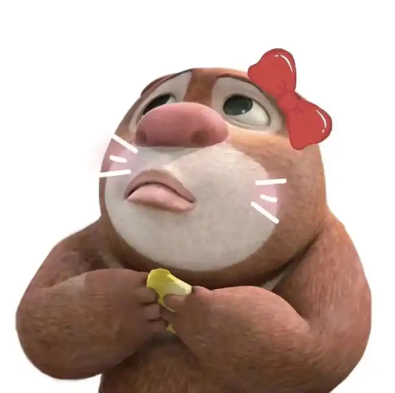 熊二 #可爱卡通头像 #沙雕头像 #熊出没 - 抖音