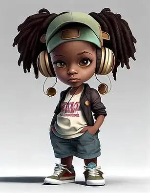 当前位置:>数字艺术>ai平面元素>人物>嘻哈小孩ip头像插画324_417竖版