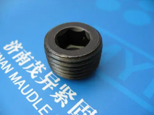 发动机油底壳吸附铁屑专用棒状圆柱磁性堵头(钕铁硼强磁)din906