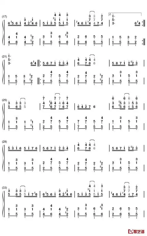 felicityrag钢琴简谱数字双手scottjoplin
