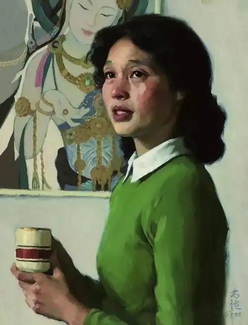靳尚谊经典人物肖像作品174幅 (60年跨度)