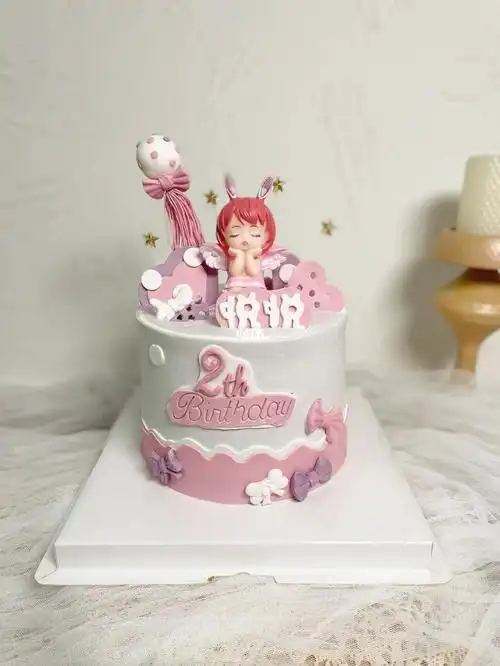 2岁宝宝公主蛋糕_蛋糕_最好吃的动物奶油蛋糕_美食_美食展示_创意美食