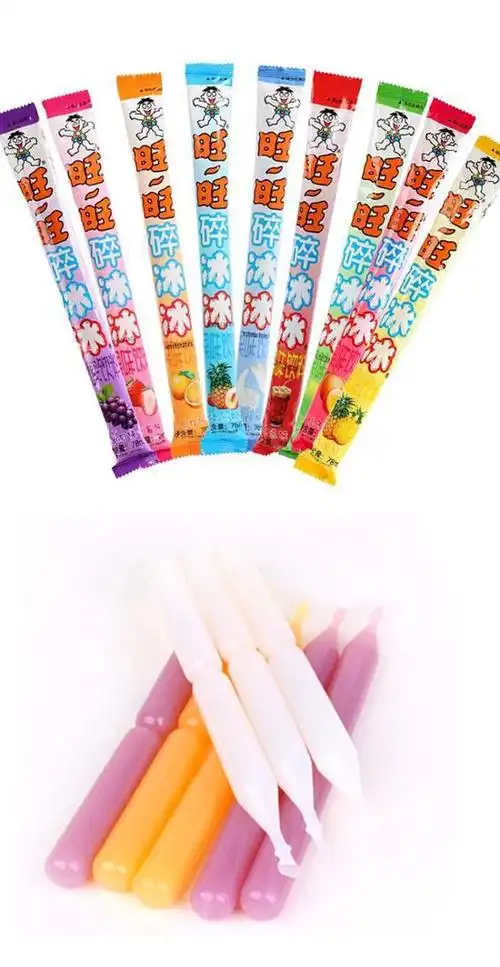 旺旺碎冰冰78ml30根棒棒冰碎碎冰果汁多味水果味夏季冷饮菠萝30根