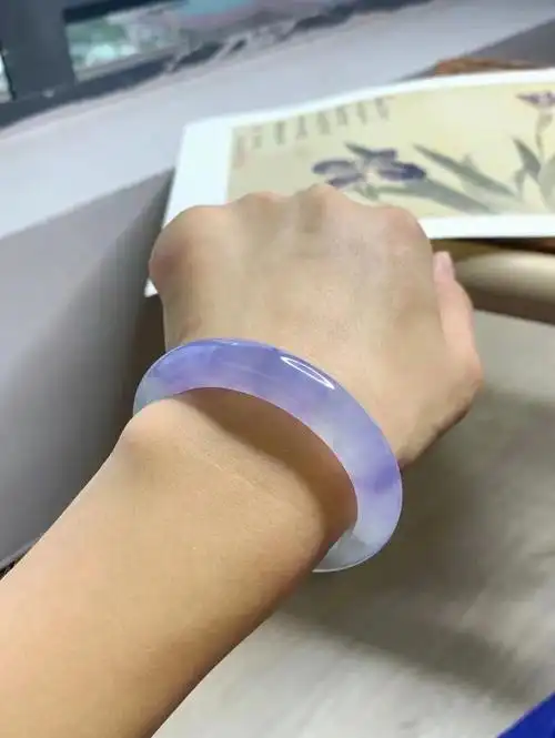 星空紫翡翠手镯