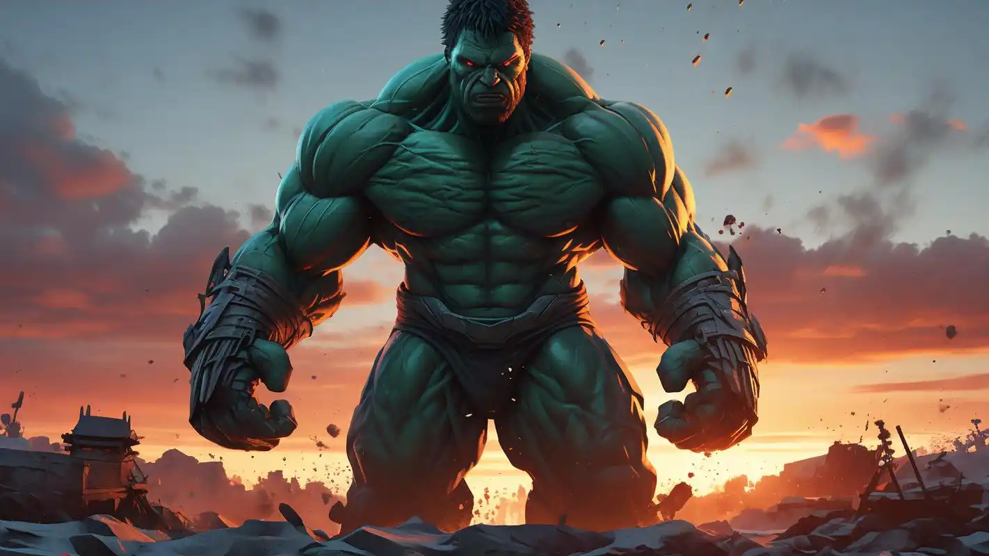 今天给大家带来一组超酷的绿巨人壁纸,让你的手机或电脑桌面瞬间充满