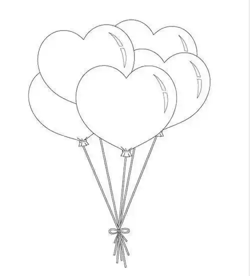 气球图片简笔画 气球简笔画图片大全