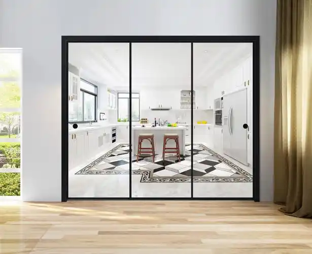 极美m4三联动极窄推拉门