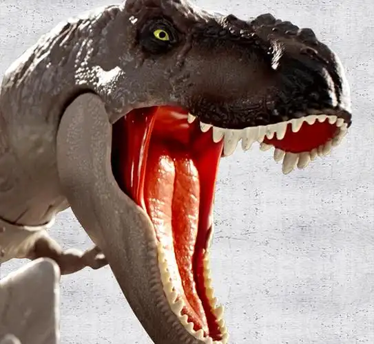 定制侏罗纪世界2暴虐霸王龙迅猛龙竞技牛龙发声恐龙模型男孩玩具智能