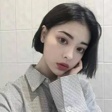 超拽有个性的短发女生微博头像好看的短发小仙女头像精选