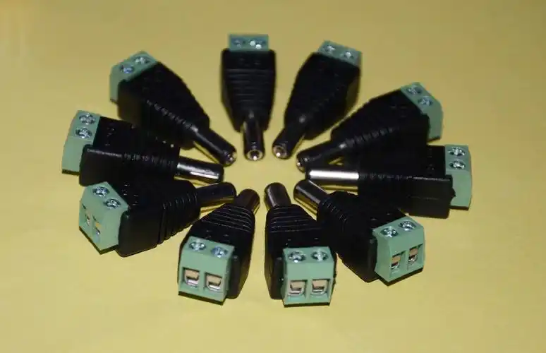 1*5.5 edck转dc公头 dc电源插头