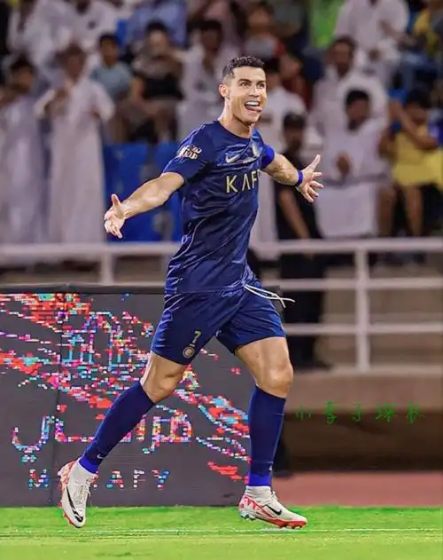 正品利雅得胜利7号c罗球衣中国行客场2324新赛季cr7球员版足球服