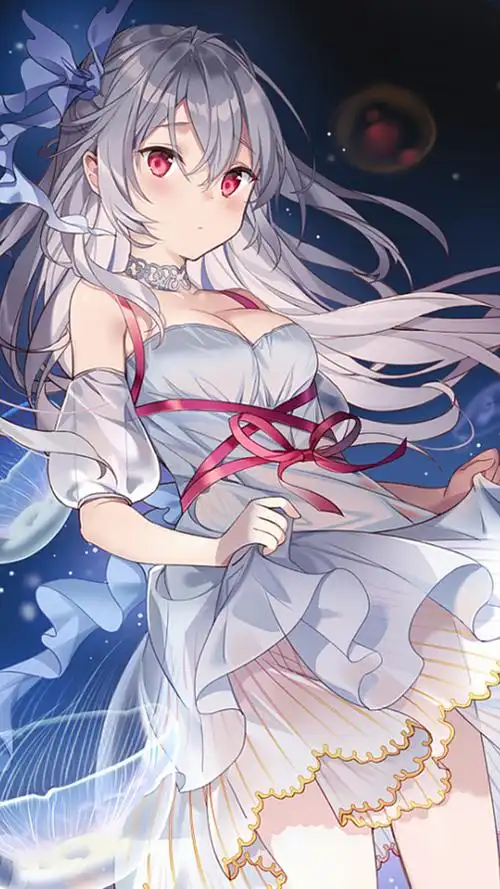 清新唯美动漫主题美女手机壁纸