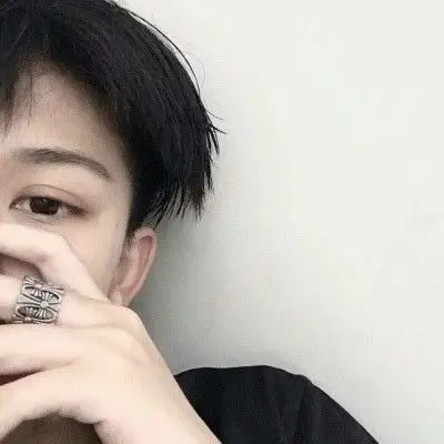 帅哥男头半脸部位头像