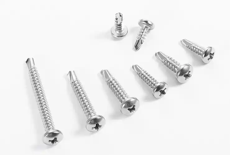 410不锈钢十字圆头钻尾螺钉 自攻自钻螺丝 燕尾丝自攻螺丝m3.