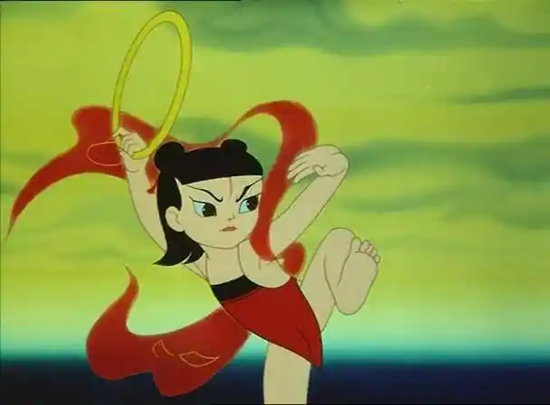 山水动画《哪吒闹海》,片长虽短,意蕴却很深长_人物_形象_电影