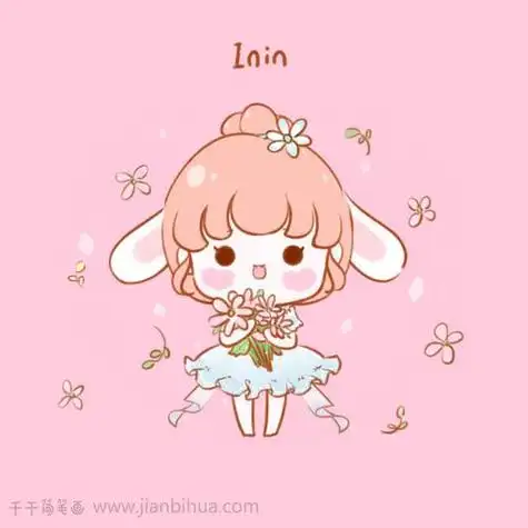 可爱小女孩的头像简笔画萌化了女孩简笔画