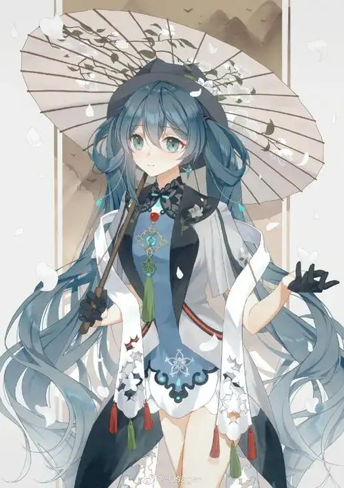 初音未来#生日快乐!摸了梨塔老师的绝美茉莉花