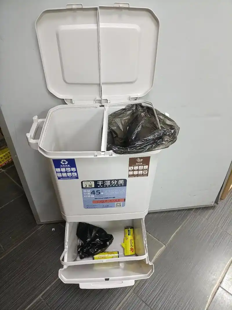 45l日式分类生活垃圾桶1800个,纸箱尺寸:487233724 - 抖音