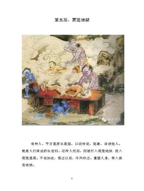 十八层地狱图解