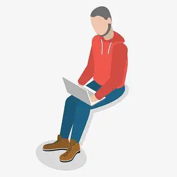 卡通办公人物矢量素材_卡通办公人物矢量图片元素-觅元素