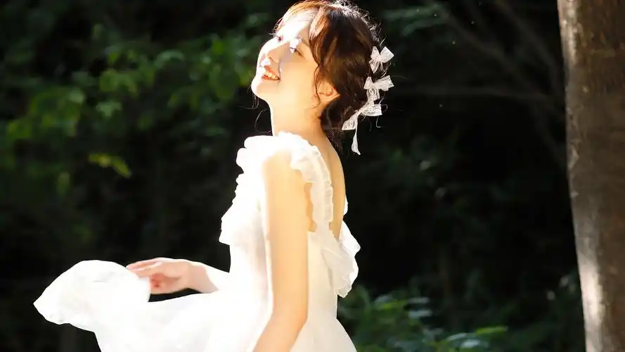 清新美女森系写真