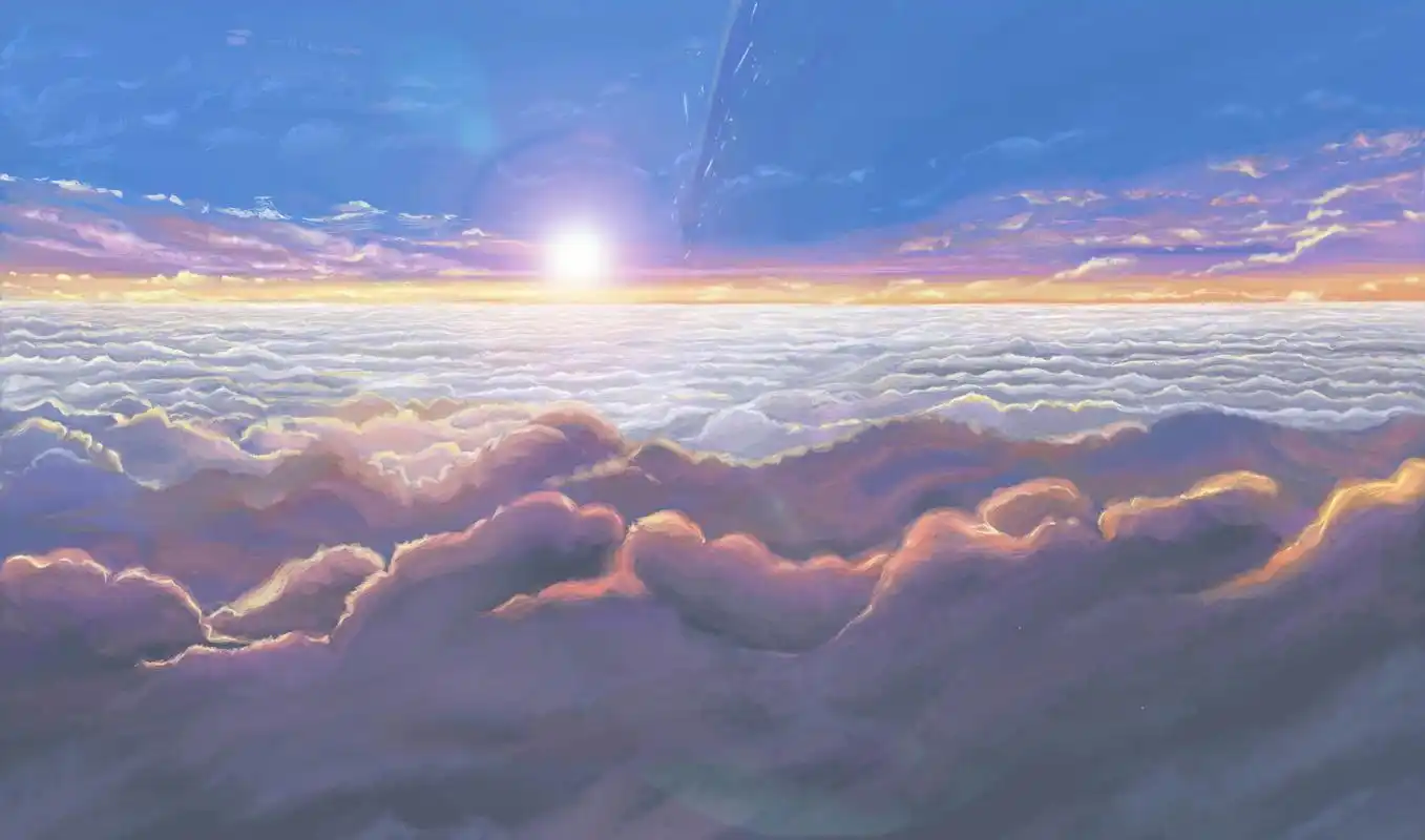 新海诚大佬云海临摹-步骤图