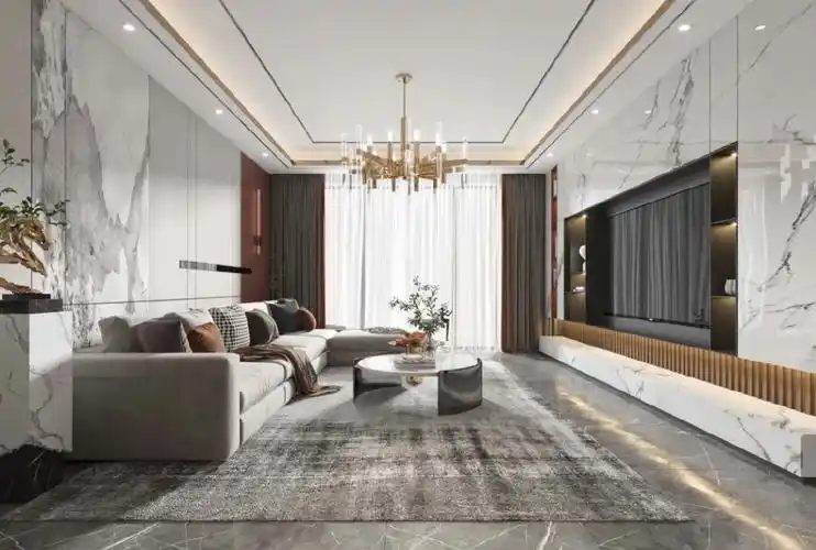 100款电视背景墙轻松打造高颜值客厅