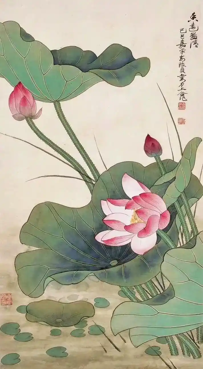 俞致贞·工笔花鸟.#国画 #视觉艺术 #国风 #唯美意境 # - 抖音