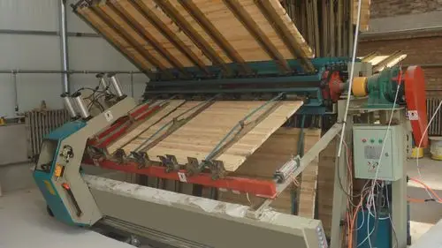 新款下压式翻转拼板mys2500-14b省时 高效 方便-「其他木材加工机械」