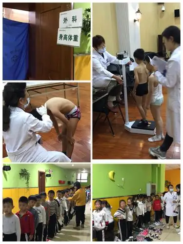 陈经纶中学帝景分校一年一度的学生健康体检顺利完成