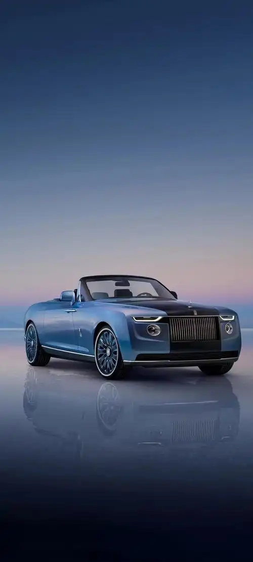 暗色调劳斯莱斯浮影手机壁纸