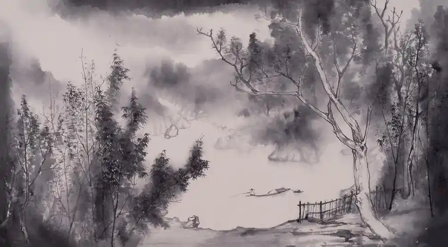 水墨之境 本我之行 ——读许华新的当代山水画_艺术家提供_雅昌新闻