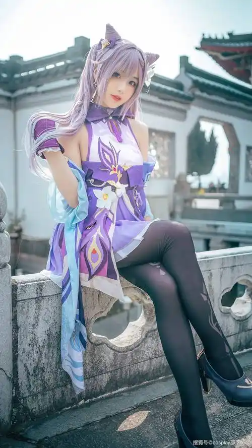 cos原神刻晴cos正片李若雨我是刻晴璃月七星中的玉衡