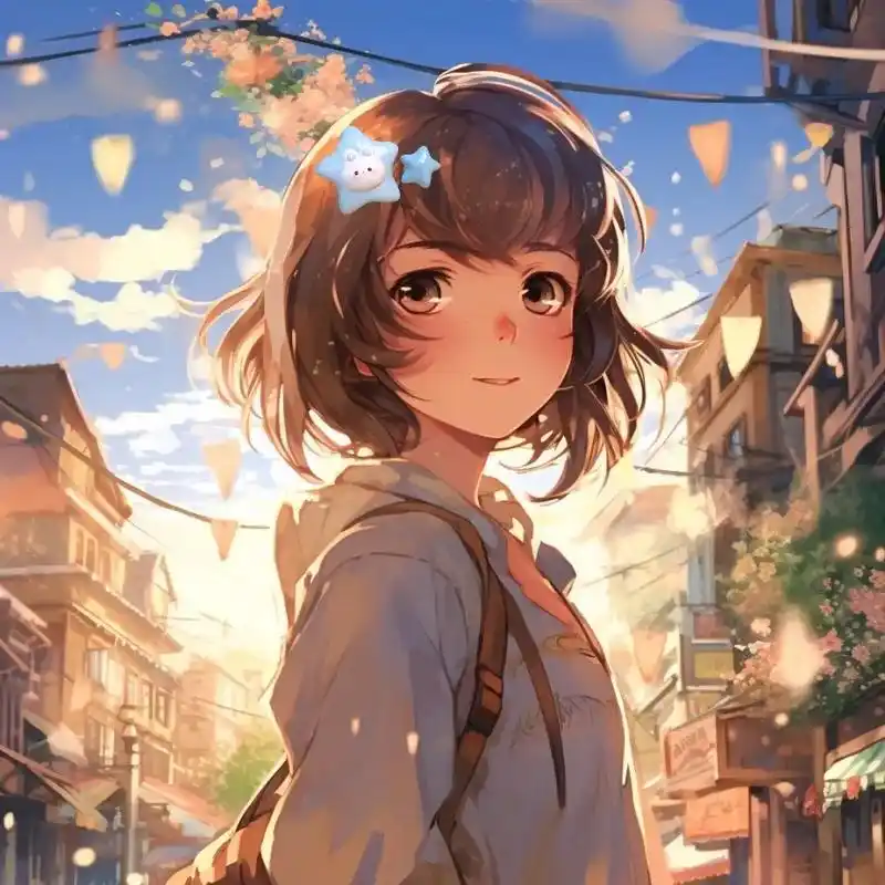 活泼可爱,青春闪耀.她是那个动漫画面中的小精灵,她的存在如同 - 抖音