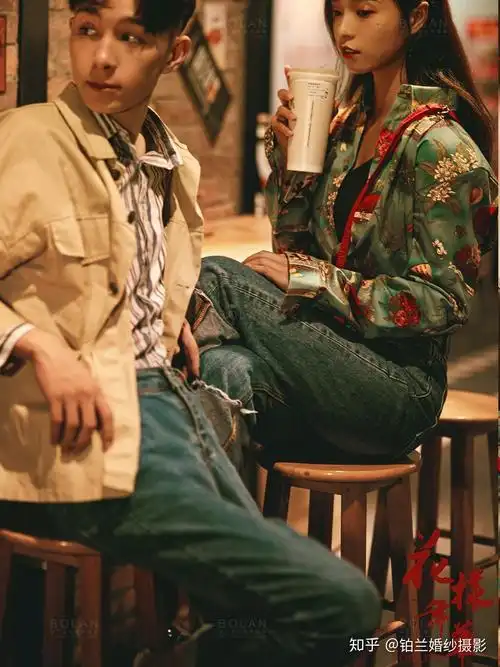 复古情怀的港风婚纱照92致敬经典的八零年代 - 知乎