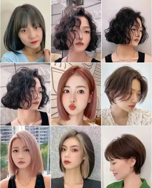 100多款流行发型任你选,从短到长都很美,喜欢赶快收藏吧_头发_短发