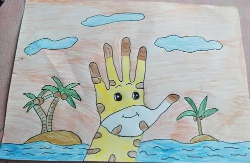 【启悦在线】宅家学"艺" 乐趣无限———一年级美术作品