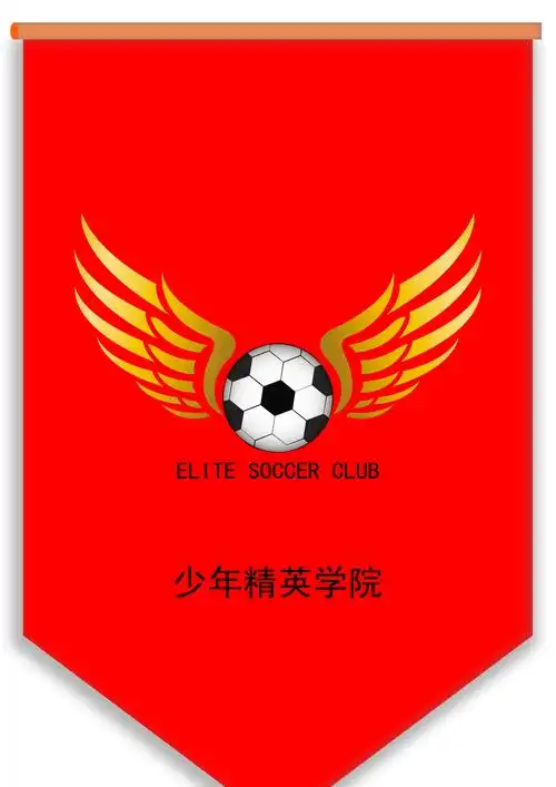 足球俱乐部队旗设计