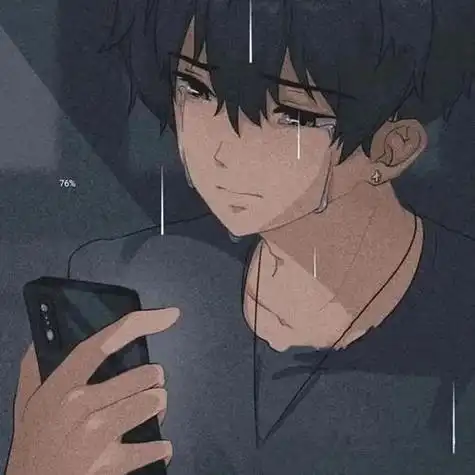 动漫难过头像男生 动漫头像图片大全 -【爱个性】