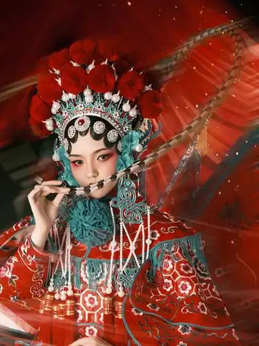 盘子女人坊古装摄影-变身英气十足的巾帼女英雄